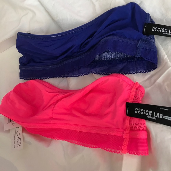 Bandeau bras x 2 - pink and purple - Picture 8 of 9